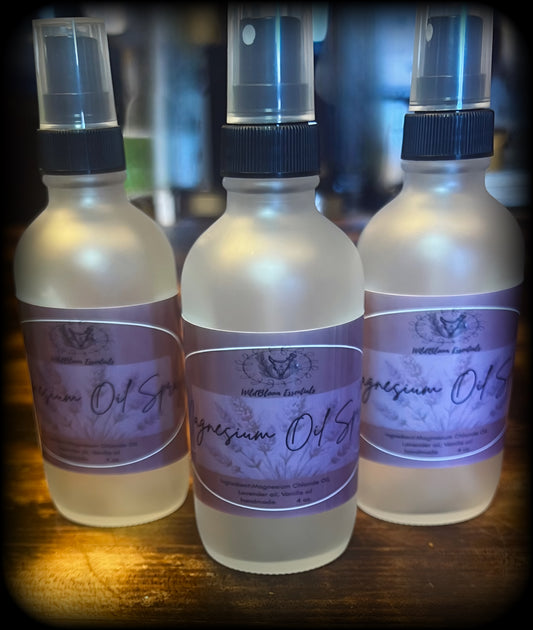 Magnesium oil spray