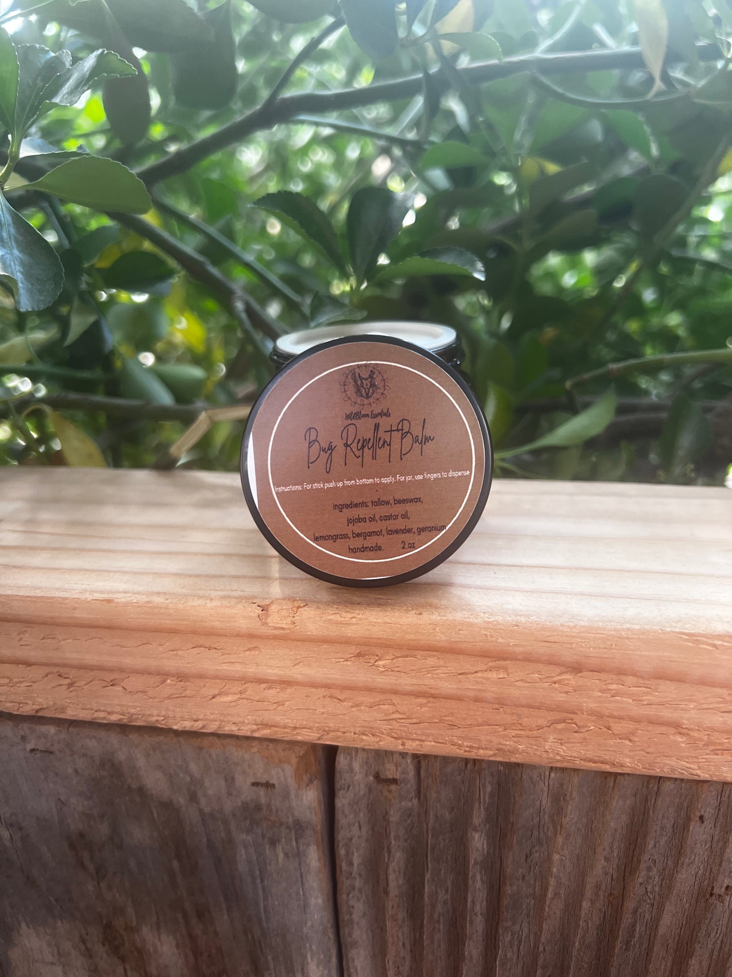 Bug repellent balm